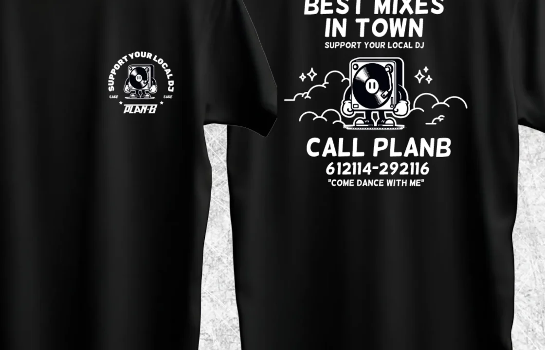 camiseta call dj planb estilo new york 80